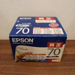 【未使用】EPSON エプソン インクカートリッジ IC6CL70 6色パック インクカートリッジ・6色セット 純正インク