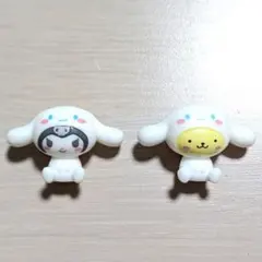 サンリオ　クロミ　ポムポムプリンバスボールフィギュア　マスコット　２個セット