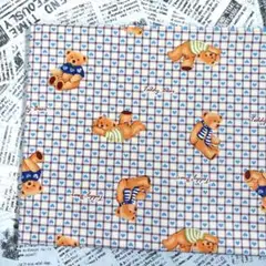 オックス生地 テディベア 2m