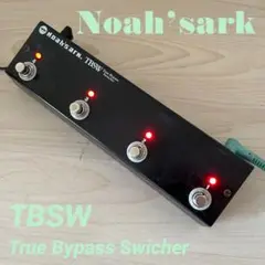 noahsark TBSW トゥルーバイパススイッチャー 4スイッチ Noah'sark TBSW-4 True Bypass Switcher with Buffer