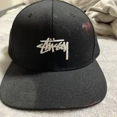 stussy sport キャップ　円堂守着用 stussy sport cap キャップ 黒 円堂守着用 stussy sports 黒