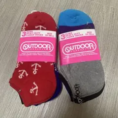 OUTDOOR PRODUCTS レディース スニーカー ソックス まとめ売り