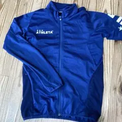 ATHLETA ネイビー 長袖ウィンドブレーカー S