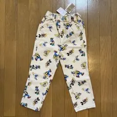 新品タグ付！リトシー　LiTTC ミッキー　ディズニー　総柄パンツ