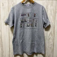 PEANUTS SNOOPY 90年代 Tシャツ シングルステッチ グレー