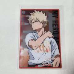 僕のヒーローアカデミア ベースヤード 等身大 クリアポスター 爆豪勝己 ヒロアカ 爆豪勝己 ベースヤードトーキョー クリアファイル かっちゃん