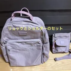 薄紫色 リュック・ショルダーバッグ
