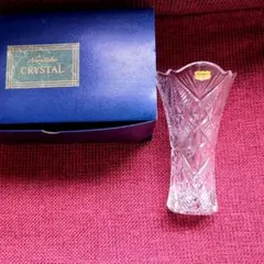 Noritake クリスタル 花瓶 カットデザイン