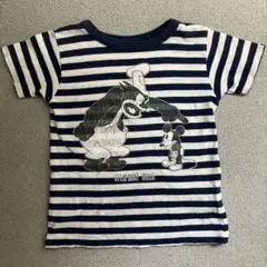 GROOVY COLORS ミッキー ボーダーTシャツ 120