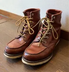 CHIPEWA モックトゥ　ブーツ　レッド　サイズ7ハーフ　白タグ