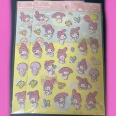 ペタペタシール　マイメロディ　２枚セット