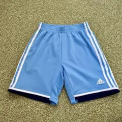 adidas 水色 ハーフパンツ 160サイズ