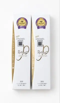 아파가드 프리미오 105g 프리미엄 타입 치약 2개 세트