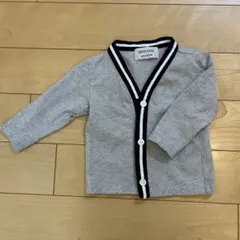 【GRIN KIDS】ARCH&LINE カーディガン グレー