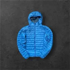 old UNIQLO 00s down jacket y2k 光沢 短丈 テック