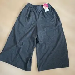 ハニーズあったかガウチョパンツ L チャコール