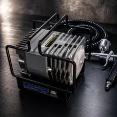 圧力計付 リニアコンプレッサー L5 PS274 エアブラシ セット - メルカリ