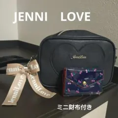 JENNI LOVE ショルダーバッグ　チャーム付き ＆ ミニ財布付きのサムネイル
