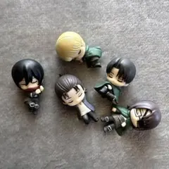 進撃の巨人 フィギュアセット ねむらせ隊