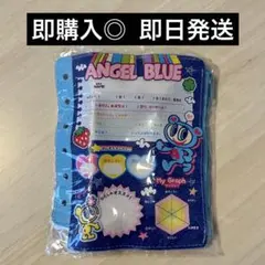 エンジェルブルー　プロフィール帳風ポーチ