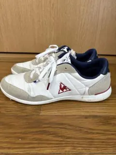 【人気】le coq sportif スニーカー ホワイト25.0㎝