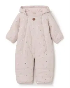 petit main ライトピンク 2WAYジャンプスーツ 50-70cm