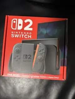【新品未開封】Nintendo Switch 2（日本語 •国内專用）本体