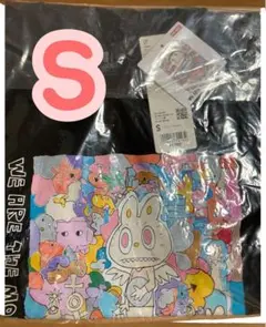 【Sサイズ黒】 UNIQLO×ポップマートコラボ ラブブTシャツ