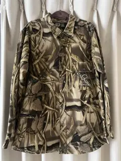 DUCKS UNLIMITED カモフラージュ長袖シャツ