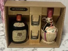 希少50年物　オールド　ワイン　古酒　未開栓　⭐️山崎蒸溜所表記⭐️ウイスキーのサムネイル