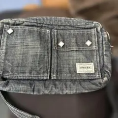 PORTER ポーター デニム ショルダーバッグのサムネイル