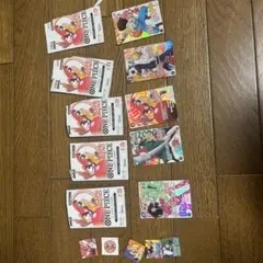 원피스 カードゲーム ラウンドワン コラボカード5枚セット ルフィー、サンジ