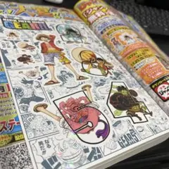 【送料無料】ワンピース　ギア全開ホロフレークシール