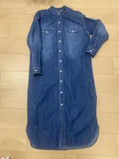 URBAN RESEARCH ＊インディゴデニムシャツワンピース:サイズ:36