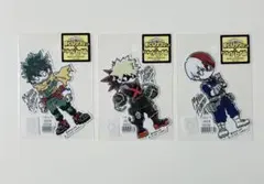 ヒロアカ　緑谷出久　爆豪勝己　轟焦凍 B-SIDE LABEL ステッカー