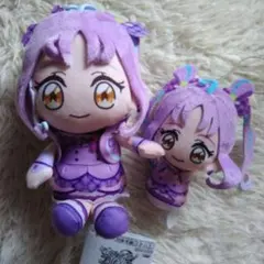 キミとアイドルプリキュア　キュアキュンキュン　ぬいぐるみ　マスコット2点