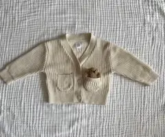 baby GAP セーター&ポケットブラナンベアトイ　くまポケット　70cm