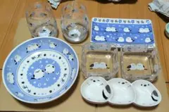 シマエナガ食器9点セット【2/3までの特別価格】