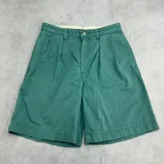 す*ら様 ラルフローレン　TYLER SHORT　チノショーツ　古着　グリーン