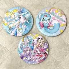 名探偵プリキュア 缶バッジ キュアエクレール シュシュタン - メルカリ