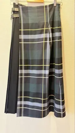 BLUE LABEL CRESTBRIDGE チェック柄 プリーツスカート