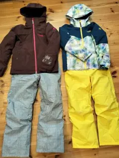 【最終値下げ】NNOUM ノアムジュニアスキーウェアセット 140 150