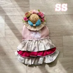 SS・ハンドメイド・犬服・小型犬・フリルワンピース（61）