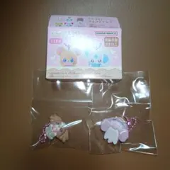 ぷちきゅあマスコットwithチョコスナック　2点セット