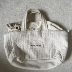 ALEXIA STAM キャンバス トートバッグ