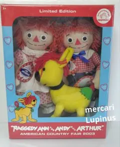 新商品ラガディアン&アンディ 限定本 124/150 2025年最新】ラガディアン、アンディの人気アイテム - メルカリ