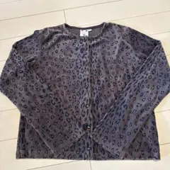 x-girl レオパード柄 カーディガン サイズ2
