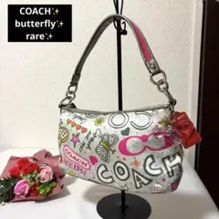 coach rare butterfly accessories pouch