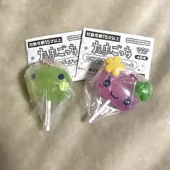 たまごっち　カラフルキャンディチャーム　くちぱっち　ふらわっち　カプセルトイ