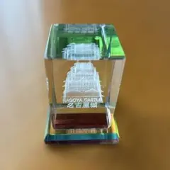 名古屋城 クリスタル置物